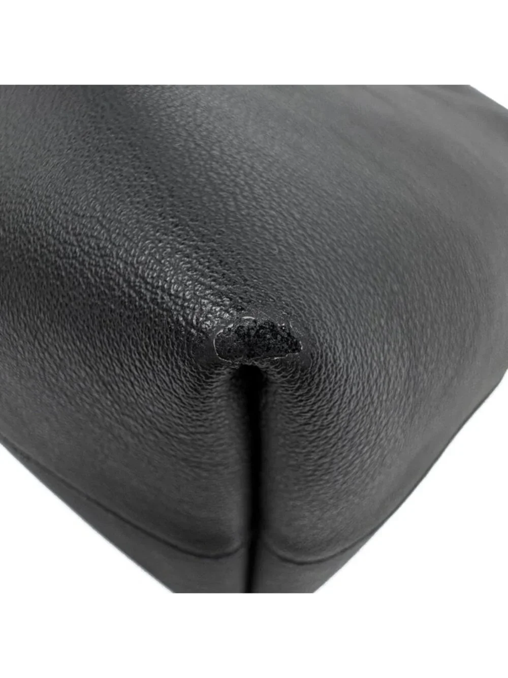 Saint Laurent Paris Shopping Tote Bag Leather Black